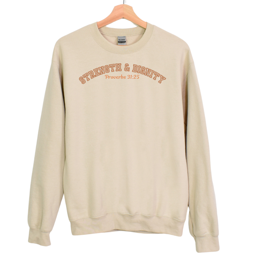 Strength & Dignity Crewneck Sweatshirt
