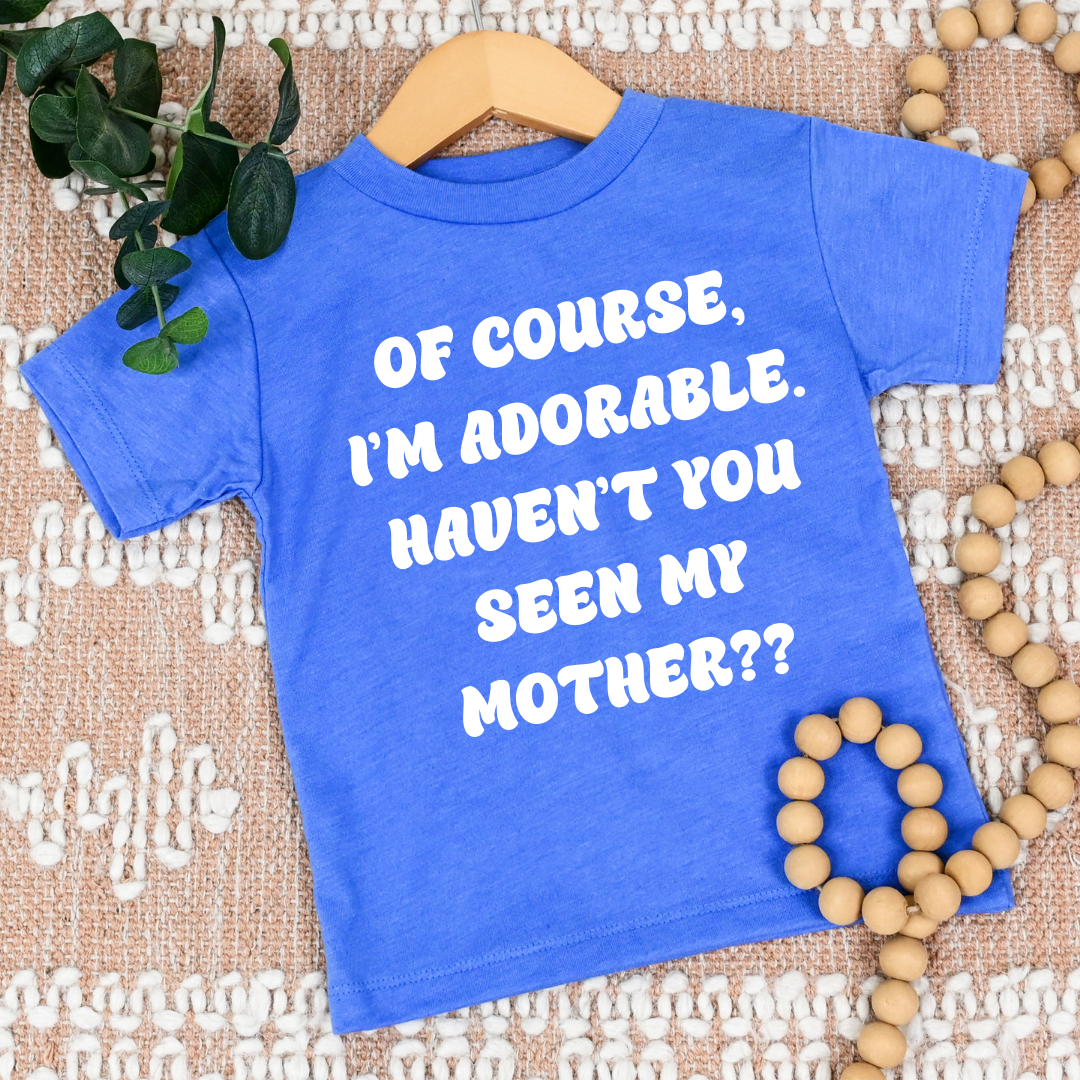 I'M ADORABLE KIDS TSHIRT