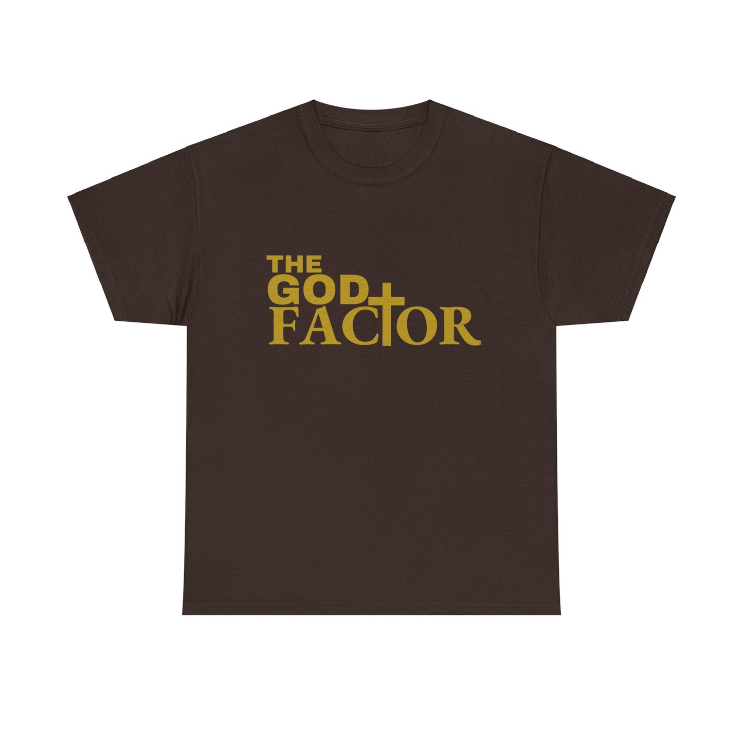The God Factor Unisex Heavy Cotton Tee - Inspirational Faith T-Shirt