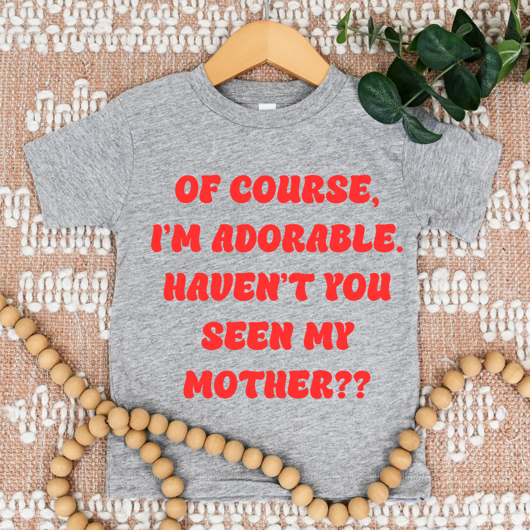 I'M ADORABLE KIDS TSHIRT