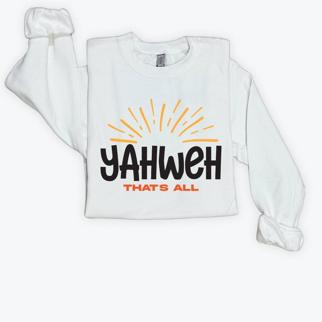 YAHWEH Crew Neck Sweatshirt