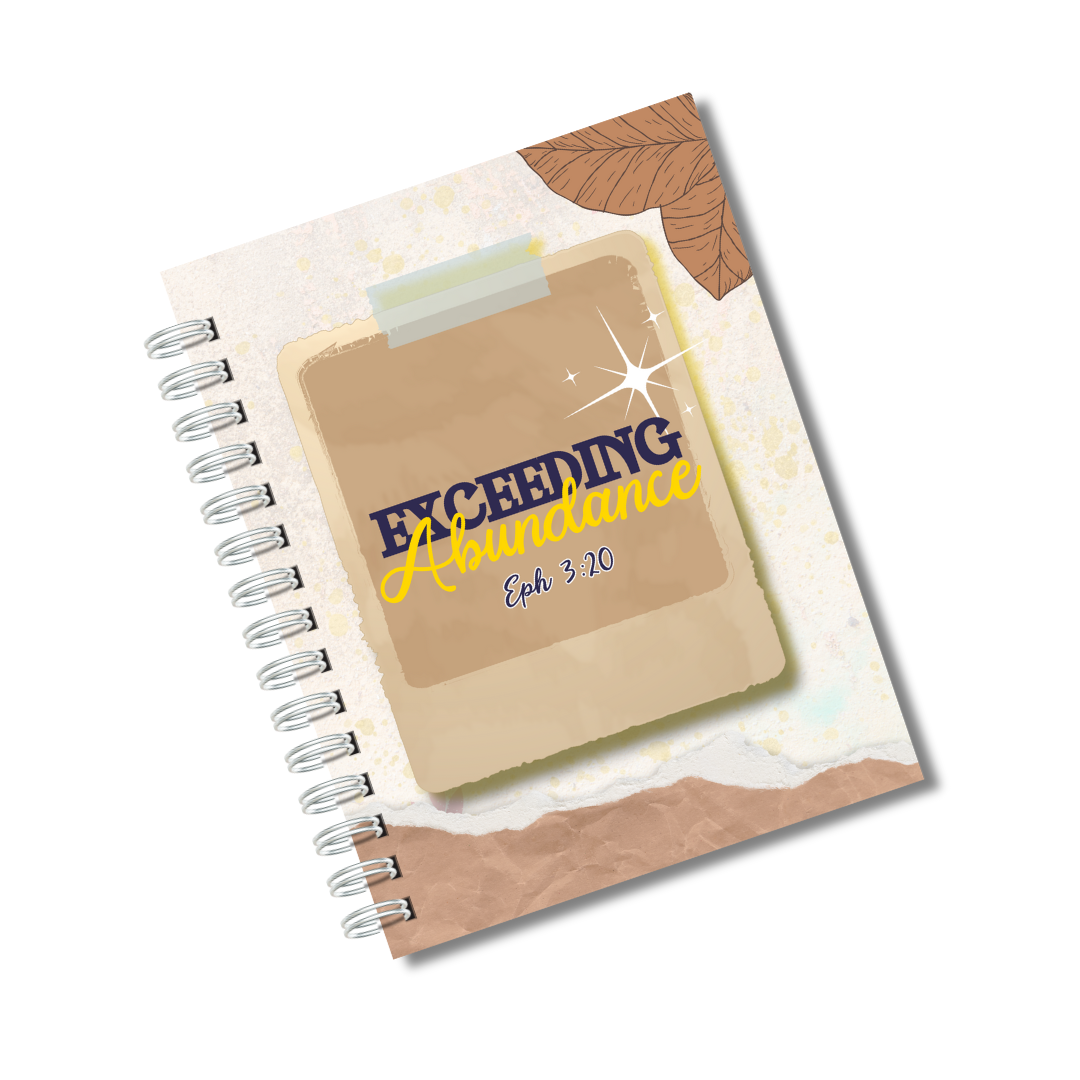 Exceeding Abundance Journal (Vintage)